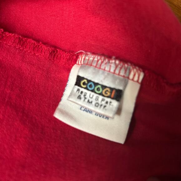 Vintage Coogi 4XL Parrot Graphic Shirt Red Tropical Print Y2K Streetwear - Picture 8 of 9